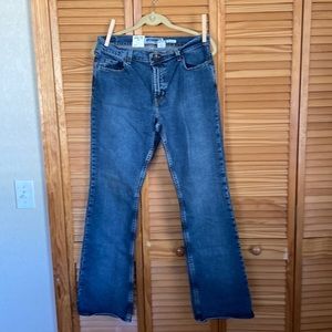OLD navy sz 12 long boot cut jeans